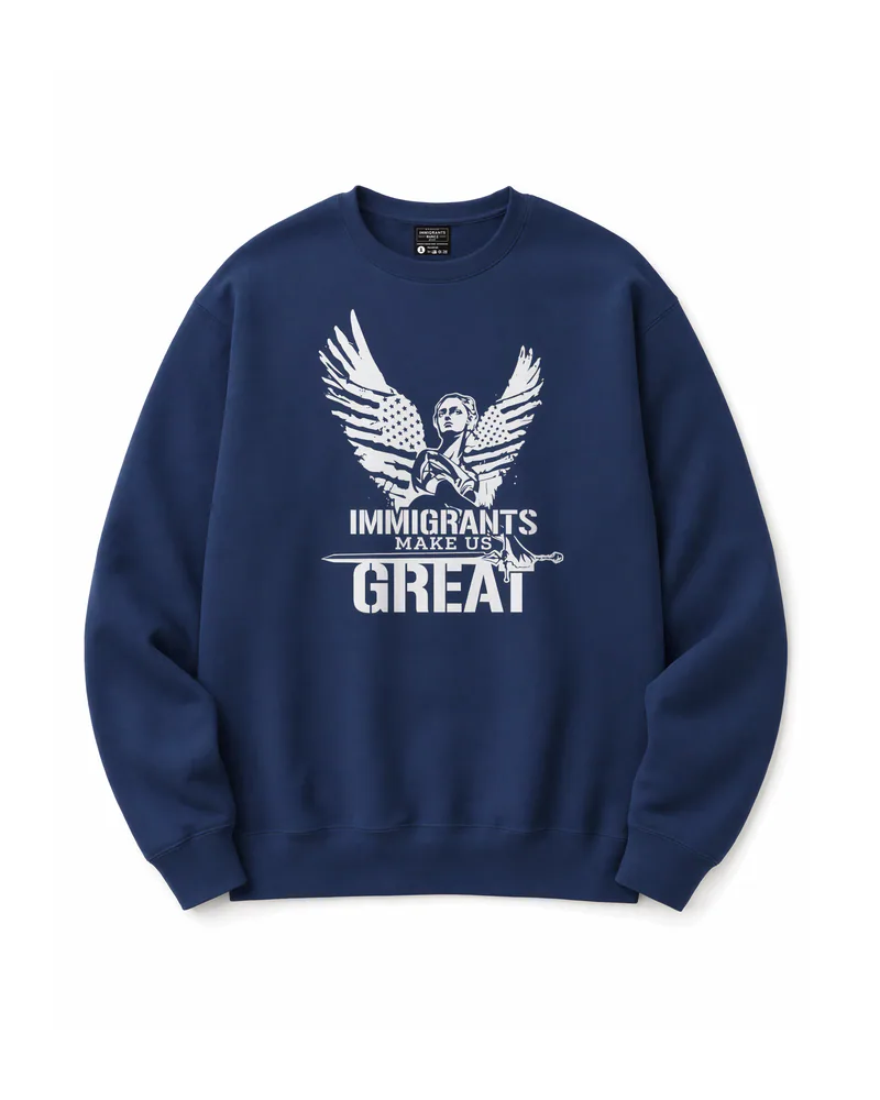 The Sovereign Crewneck · Winged Liberty